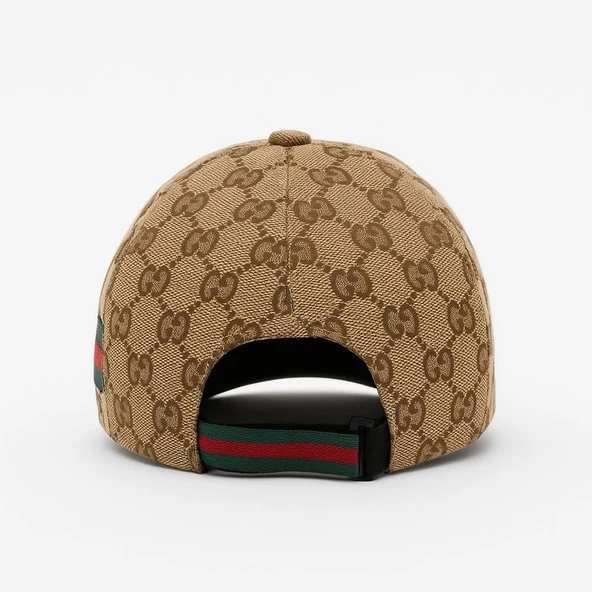 Extra kalite unisex GG şapka (kahverengi) - 2