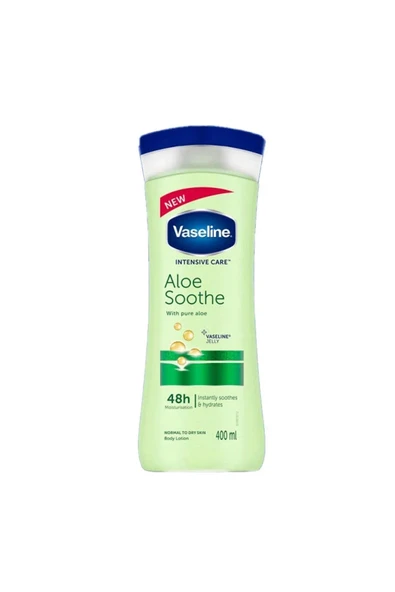 Vaseline Vücut Losyonu Aloe Soothe Aloe Vera Özlü 400 ml