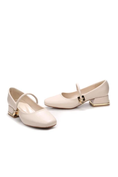 Pisagor Ps-32510 Kadın Günlük Topuklu Ayakkabı - 3