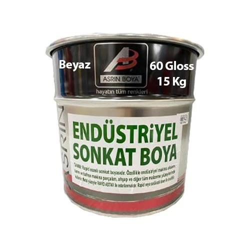 Asrın Rapid Endüstriyel Boya Beyaz 15 Kg