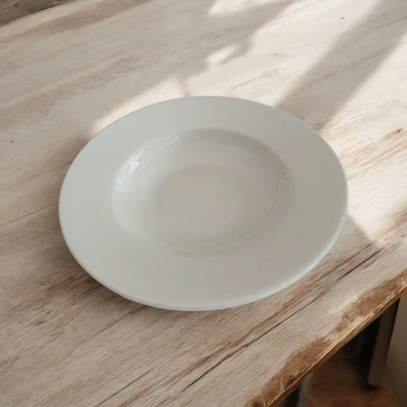 Maqrib Porselen Irmak Yemek Tabağı 21 Cm ürün görseli 1