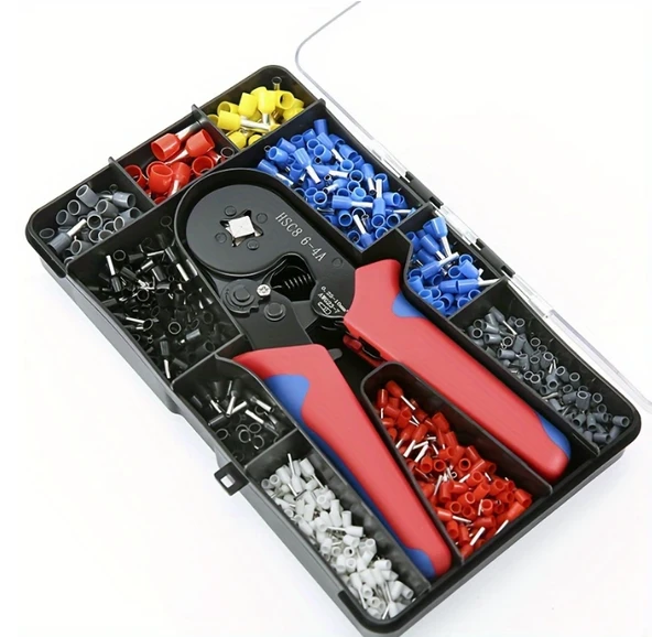 HSC8 6-4 TERMİNAL SIKMA PENSESİ 1200 ADET TEL - Resim 4