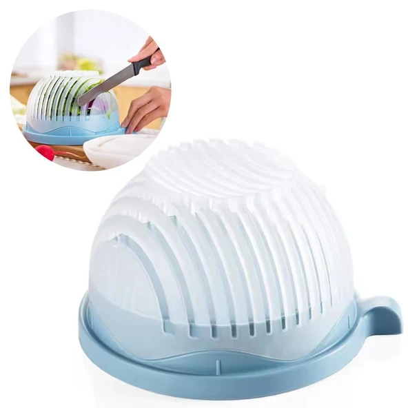 Ayt Sunup SN-27136 Pratik Meyve Sebze Salata Dilimleyici Kesici Çok Amaçlı Meyve Sebze Süzgeç