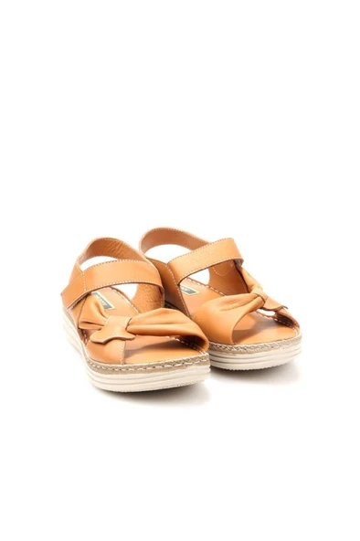 Pisagor Ps-32720 Kadın Ortopedik Deri Sandalet - 7