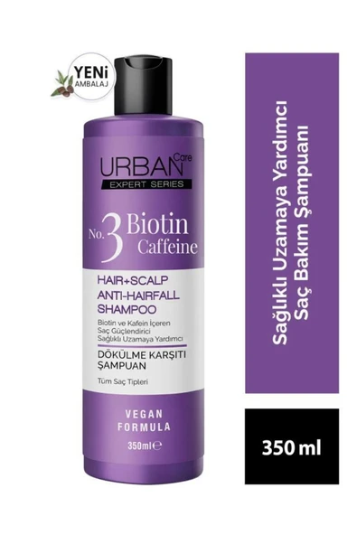Urban Care No.3 Biotin Caffeine Dökülme Karşıtı Şampuan