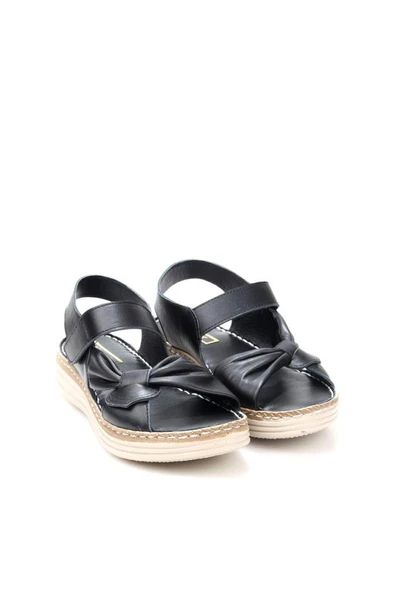 Pisagor Ps-32720 Kadın Ortopedik Deri Sandalet - 2