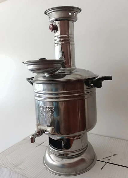 Yaren Paslanmaz Krom Çelik Semaver 6 Litre - 2