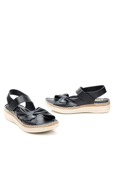 Pisagor Ps-32720 Kadın Ortopedik Deri Sandalet - 3