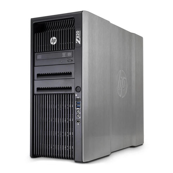 Hp Z820 Intel (ÇİFT ) Xeon E5 4610 64 GB REM 3 GB QUADRO K400 EKRAN KARTI 500  GB SSD 2 TB HDD İş İstasyonu Workstation Server - Resim 2