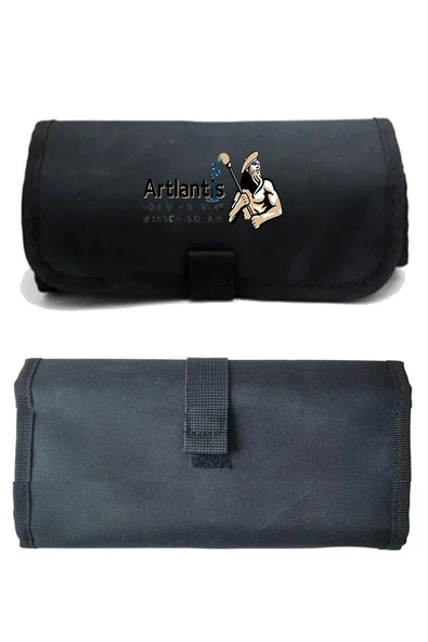 A3 Telli Eskiz Defteri Spiralli Rulo Kalemlik Siyah 24 Bölmeli 24 Renk Kuruboya Dereceli Kalem Hamur Silgi Resim Sanat - Resim 9