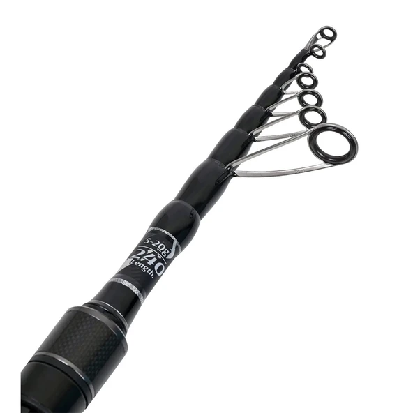 Fujin Walker 240cm 5-20gr Teleskopik Spin Olta Kamışı - 4