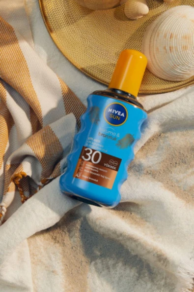 NİVEA SUN GÜNEŞ YAĞI KORUMA & BRONZLUK ARTTIRICI SPF30 200 ML - 4