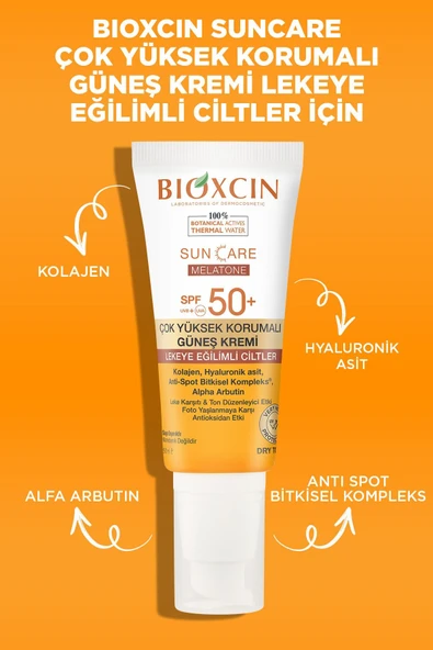 BİOXCİN SUN CARE MELATONE KREM SPF50 50 ML - 2