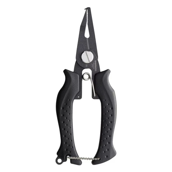 Shimano Type F CT-544P 12cm Mini Halka Açıcı Ve Makas (Siyah) - 1