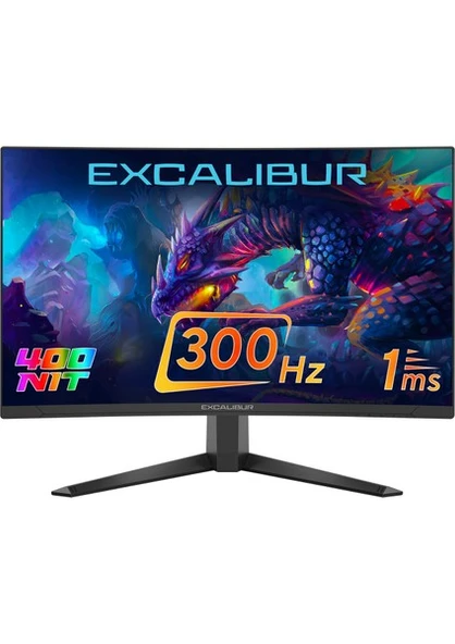 Casper Excalibur M.E27FVC-E 27" 1 ms Full HD Curved 300 Hz Oyuncu Monitörü