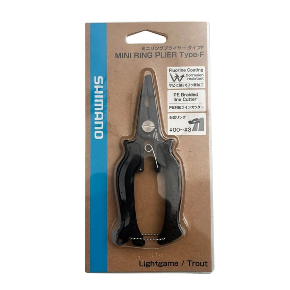 Shimano Type F CT-544P 12cm Mini Halka Açıcı Ve Makas (Siyah) - 3