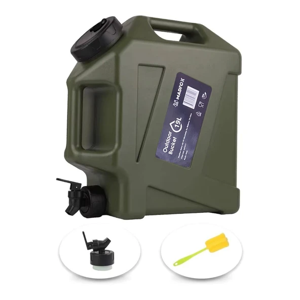Madfox Galon Air PE Musluklu Su Bidonu 19 Litre - 3