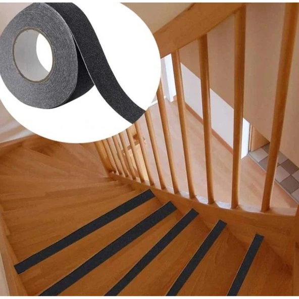 Periboia Kaydırmaz Siyah Bant 25 mm X 25 mt - 2