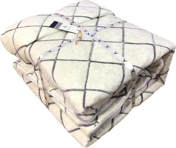 Viola Home Hermes Kadife Çift Kişilik Yatak Örtüsü 250 x 260 - 5