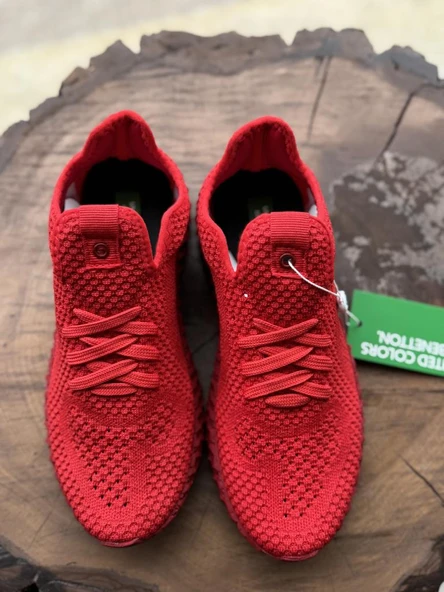 Benetton Kırmızı Kadın Spor Ayakkabı BN30009 - 5