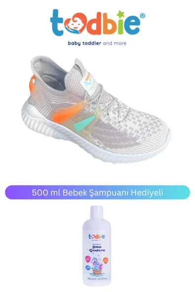 TODBİE Çocuk Unisex 2025 Kids Trend Yürüyüş Ayakkabısı ( 500 ml Bebek Şampuanı  )