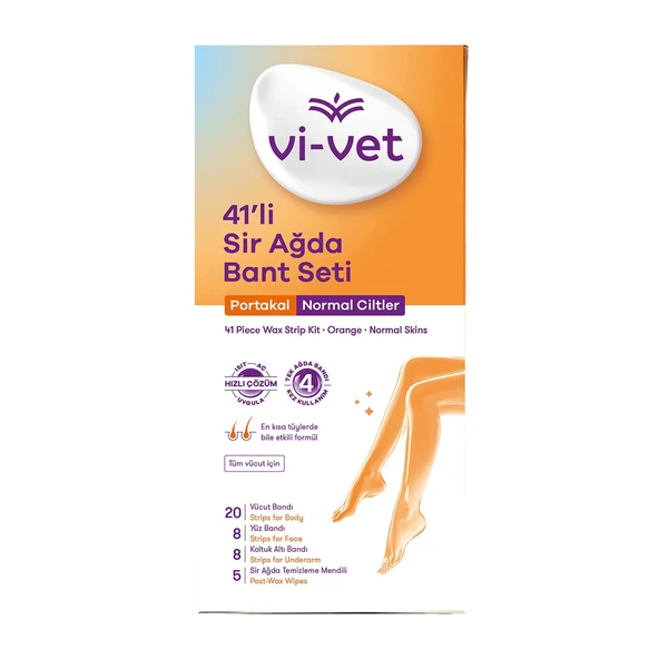 Vi-vet Sir Ağda Bant Seti Portakal 41'li