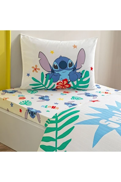 TAÇ DH STİTCH TEK KİŞİLİK PİKE TAKIMI LİSANSLI - 3