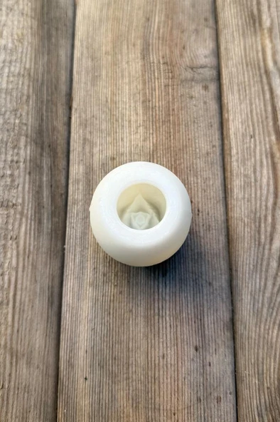 Lale 3D Silikon Mum Kalıbı - 9