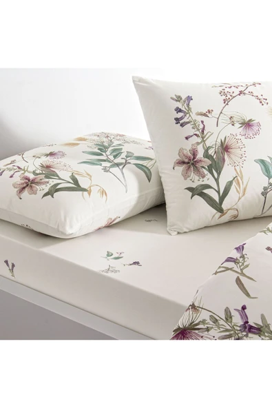 TAÇ ELOWEN ÇİFT KİŞİLİK NEVRESİM TAKIMI YEŞİL - 3