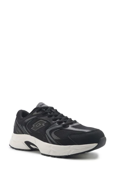 Lotto ONATE 5FX 101970704 Erkek Spor Ayakkabı Siyah Beyaz 40-45 - 2