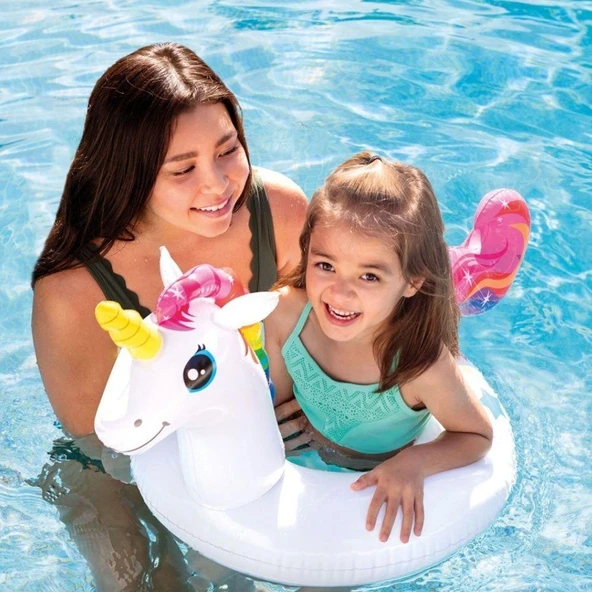 İntex 59221 Unicorn Figürlü Can Simidi 107 x 58 Cm. - 3