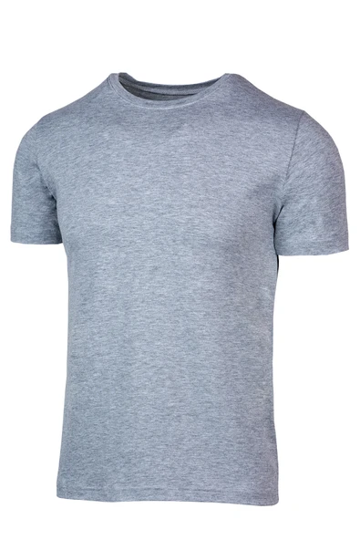 Bsm Erkek Modal Kısa Kol 0 Yaka T-shirt 41503 - Resim 3