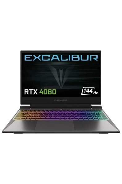 CASPER Excalibur G870 i7-12700H 32GB 2TB SSD 8GB RTX4060 Freedos 15.6" Gaming Laptop G870.1270-DXB0X-B KUTUSU AÇIK SIFIR