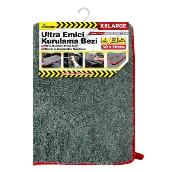 AUTOMİX Ultra Emici Kurulama Bezi 50x70 cm