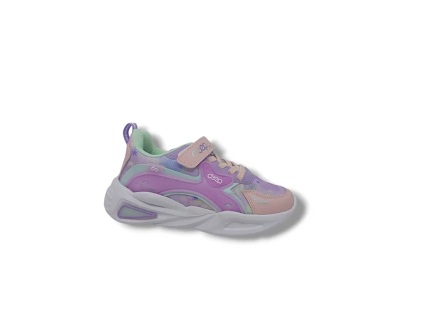 Deep Kids 555 Kız Çocuk Lila Spor Ayakkabı