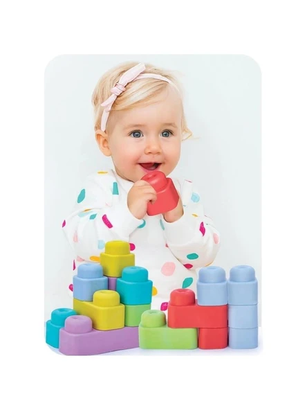 Dede Oyuncak Yumuşak Big Bloklar 24 Parça 04006 - 3