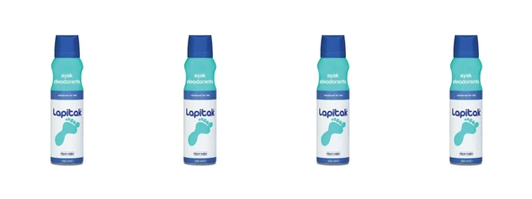 Lapitak Ayak Deodorantı 150 ml 4 Adet