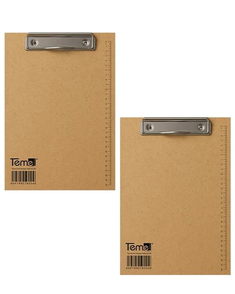 Temel Ahşap Sekreterlik A4 2li Set