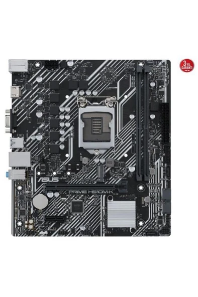 Asus Prime H510M-K Intel LGA1200 DDR4 Micro ATX Anakart Outlet - 2
