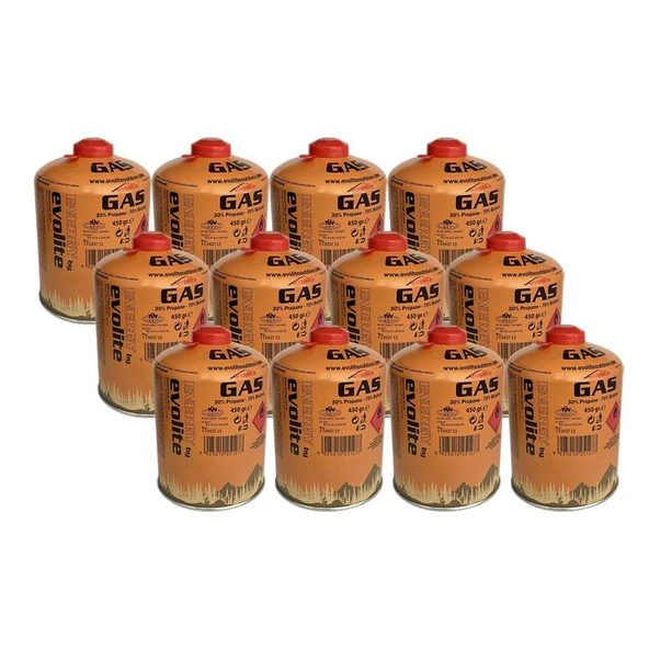 Evolite 450 Gr. Gaz Ocak Kartuşu 12 Adet EVO-011-A4 ürün görseli