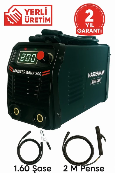 SOYBERG MASTERMANN 200 AMPER İNVERTER KAYNAK MAKİNASI TÜRK MALI - 2