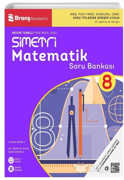 8. Sınıf Matematik Simetri Soru Bankası Branş Akademi