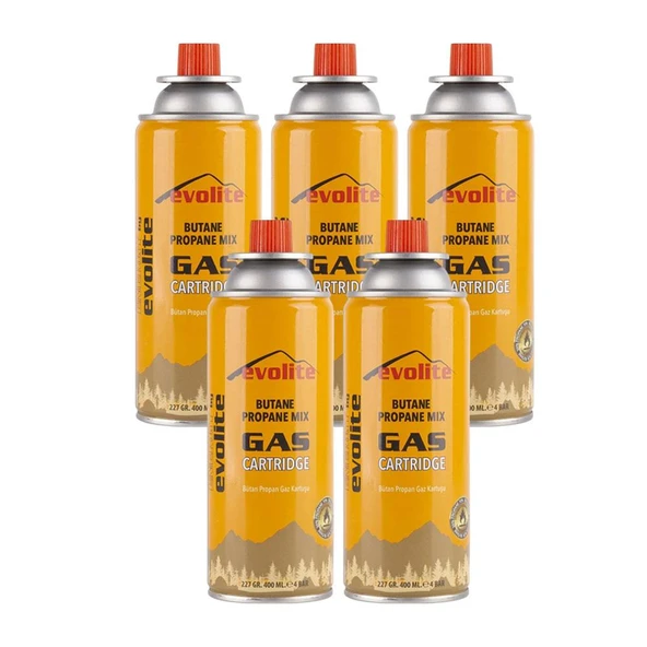 Evolite 227 Gr. Gaz Ocak Kartuşu 5 Adet EVO-009-A2 ürün görseli