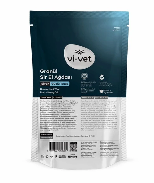 Vivet 250 Gr Granül Sir El Ağdası (Refil) Siyah - 2