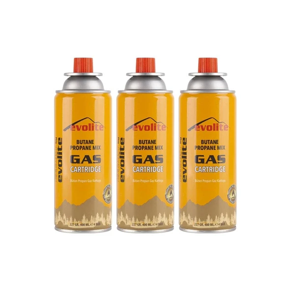 Evolite 227 Gr. Gaz Ocak Kartuşu 3 Adet EVO-009-A1 ürün görseli
