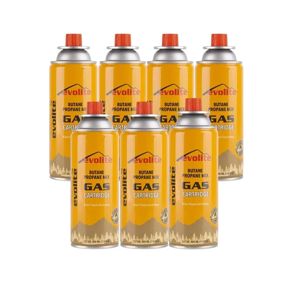 Evolite 227 Gr. Gaz Ocak Kartuşu 7 Adet EVO-009-A3 ürün görseli