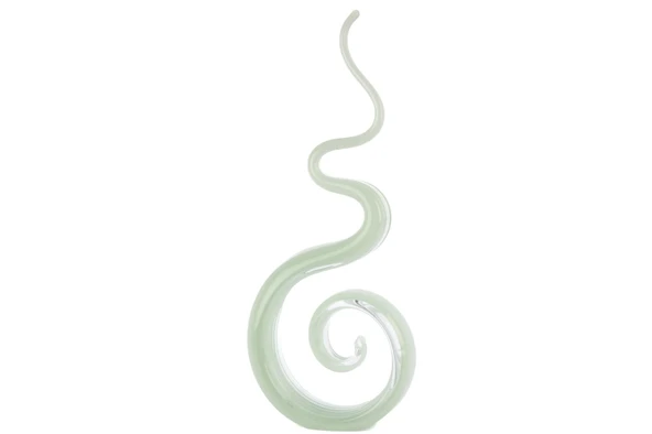 Mikasa Moor Yeşil Cam Kıvrımlı Dekoratif Obje 20x51cm