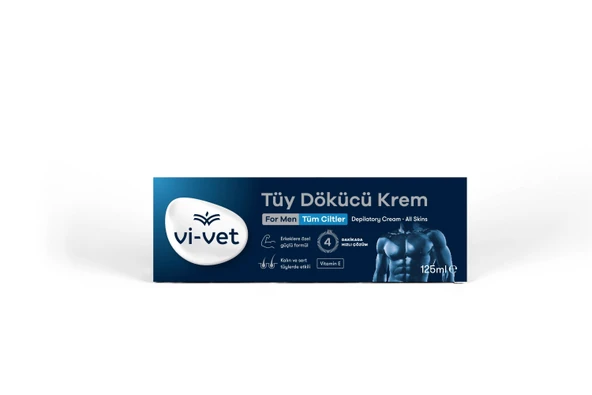 Vivet Tüy Dökücü Erkek For Men 125 ml