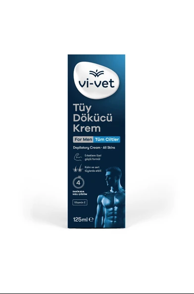 Vivet Tüy Dökücü Erkek For Men 125 ml - 2