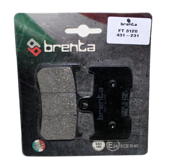 Kawasaki ZX-9 R Ön Fren Balata  Brenta (made in italy) ürün görseli 1